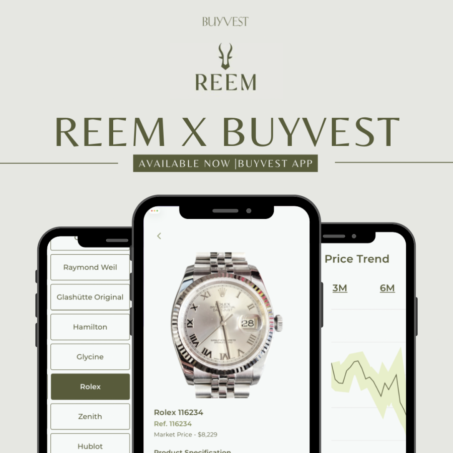 BUYVEST Launches REEM, the “Blue Book” Pricing Authority for Pre-loved Luxury Watches