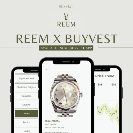 BUYVEST Launches REEM, the “Blue Book” Pricing Authority for Pre-loved Luxury Watches