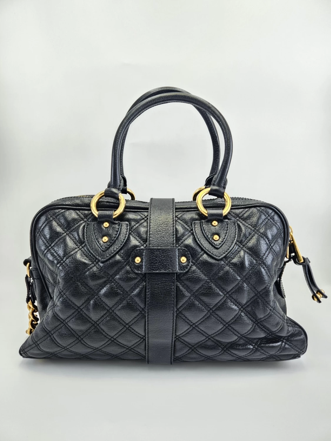     Marc Jacobs Venetia Quilted Leather Satchel 