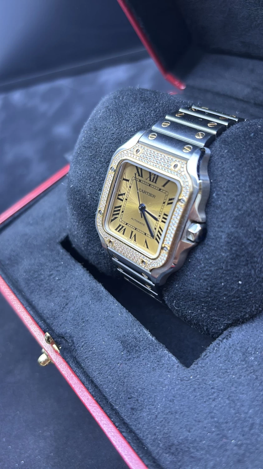     Cartier Santos Watch For Men 