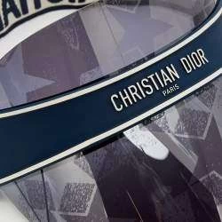 Christian Dior Navy Blue Club V1U Etoile Sun Visor