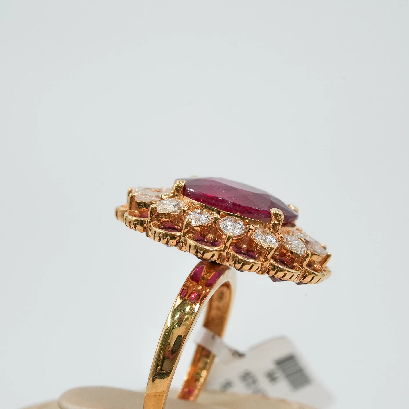 Diamond Ruby Ring