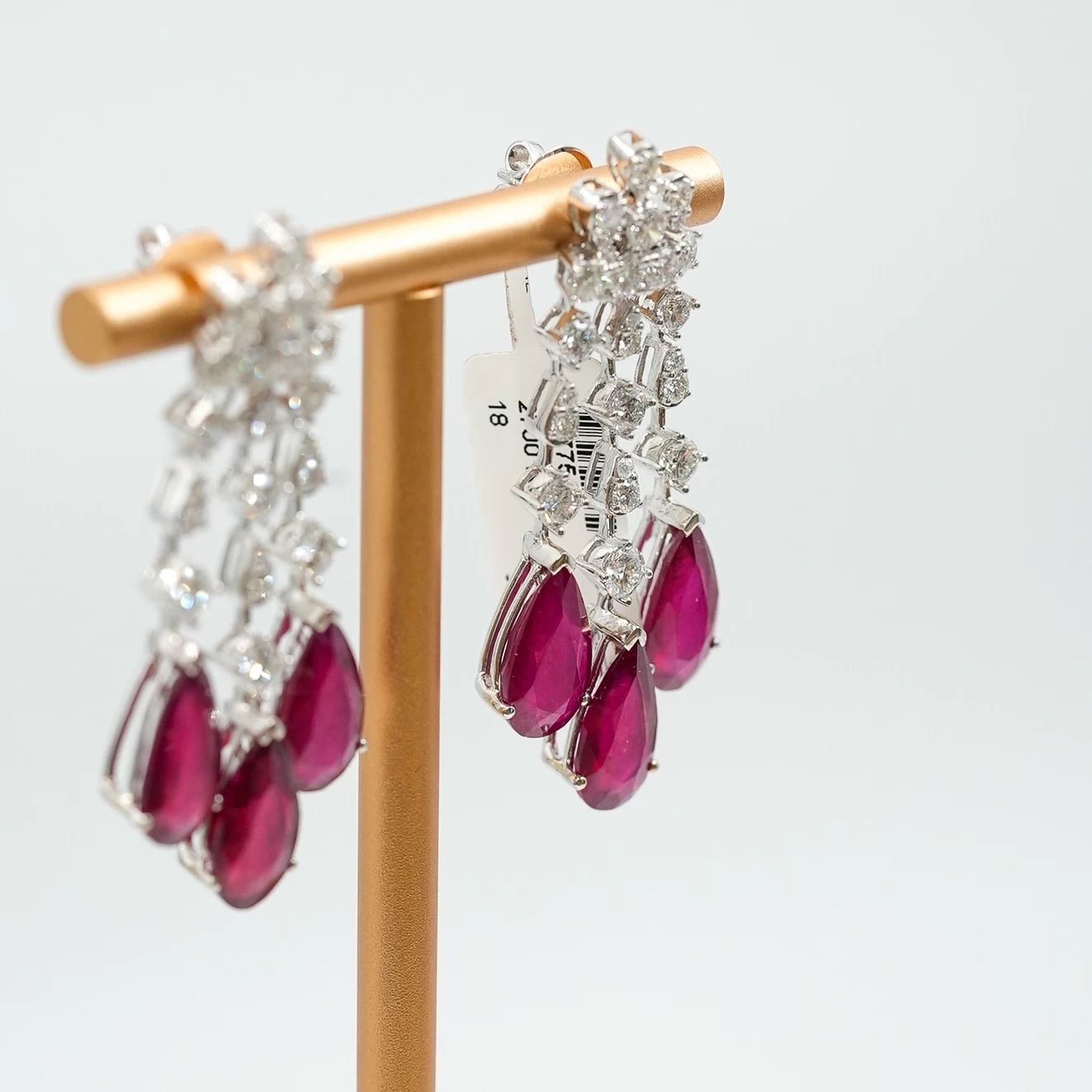    Ruby Earings 