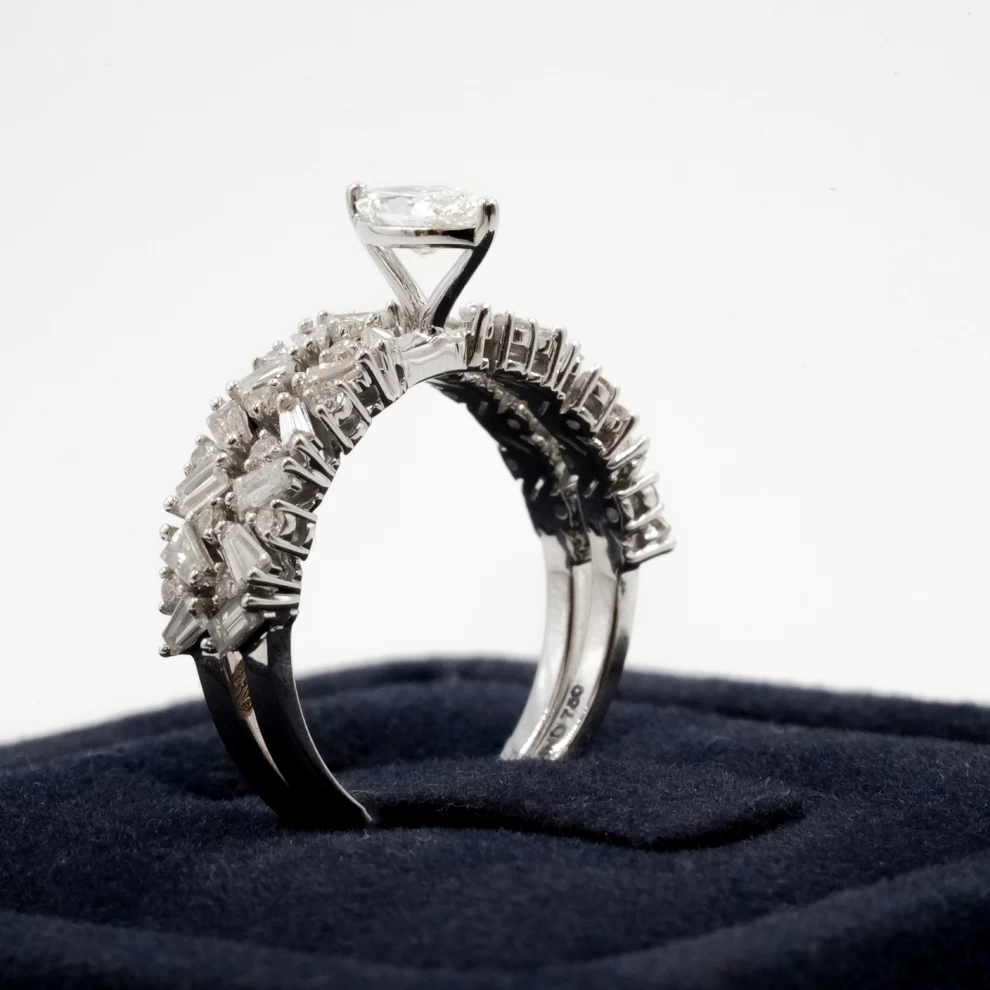     Diamond Twin Rings 