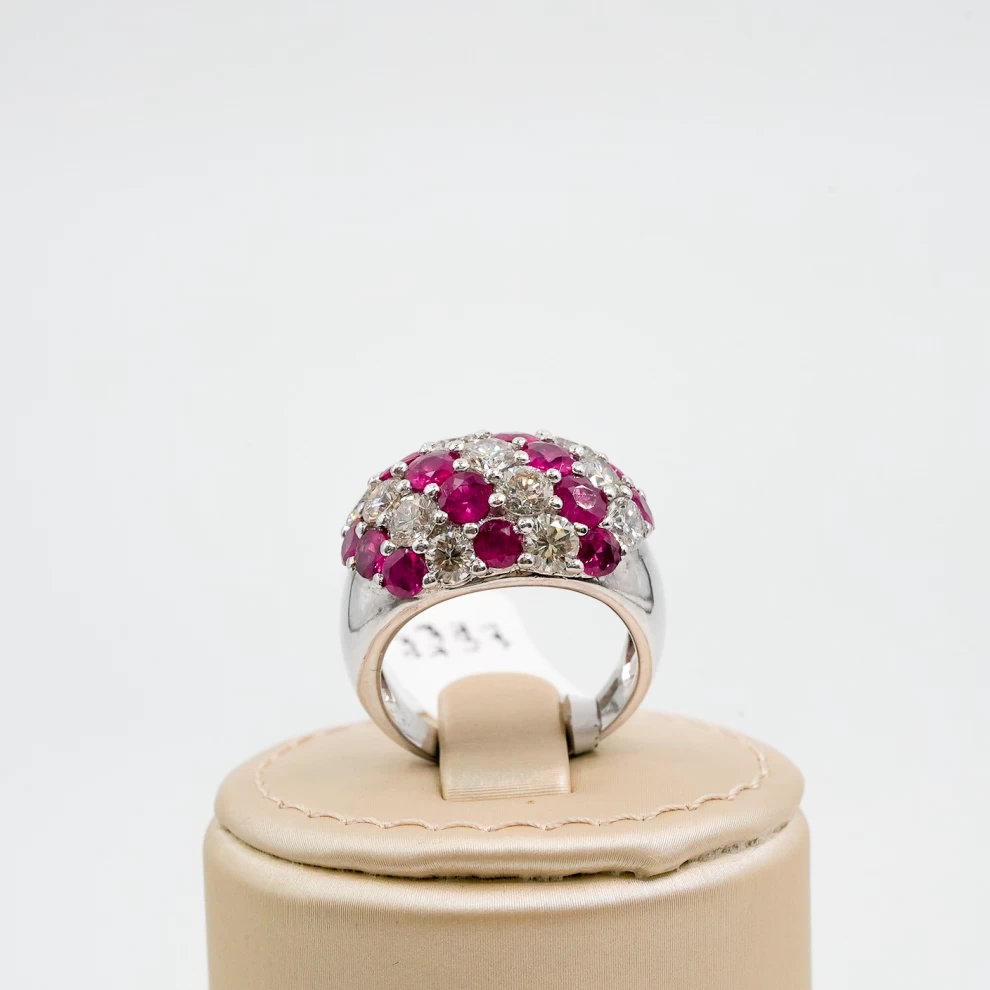     Diamond Ruby Ring 