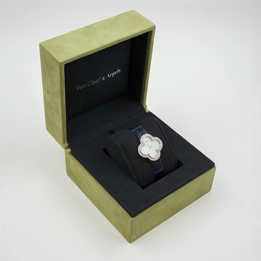     Van Cleef & Arpels Sweet Alhambra Diamond Watch 