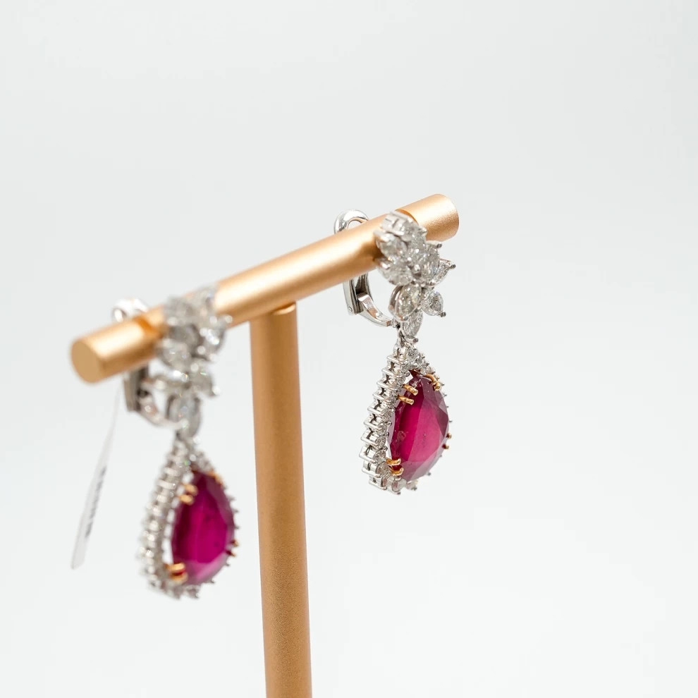     Ruby Earrings 
