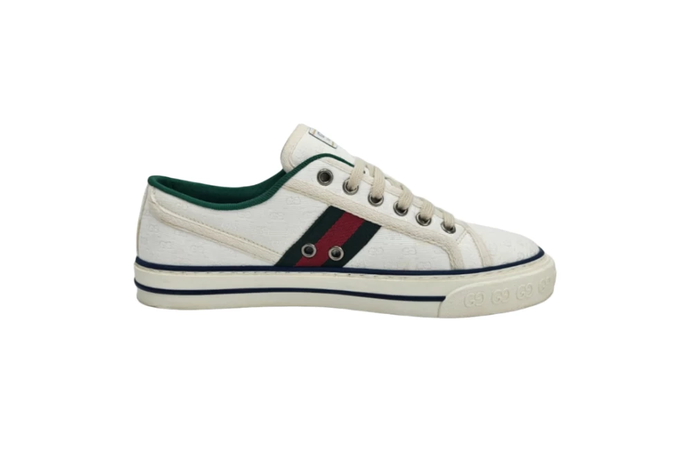     حذاء رياضي Gucci Canvas Tennis 1977 مقاس 38.5EU 