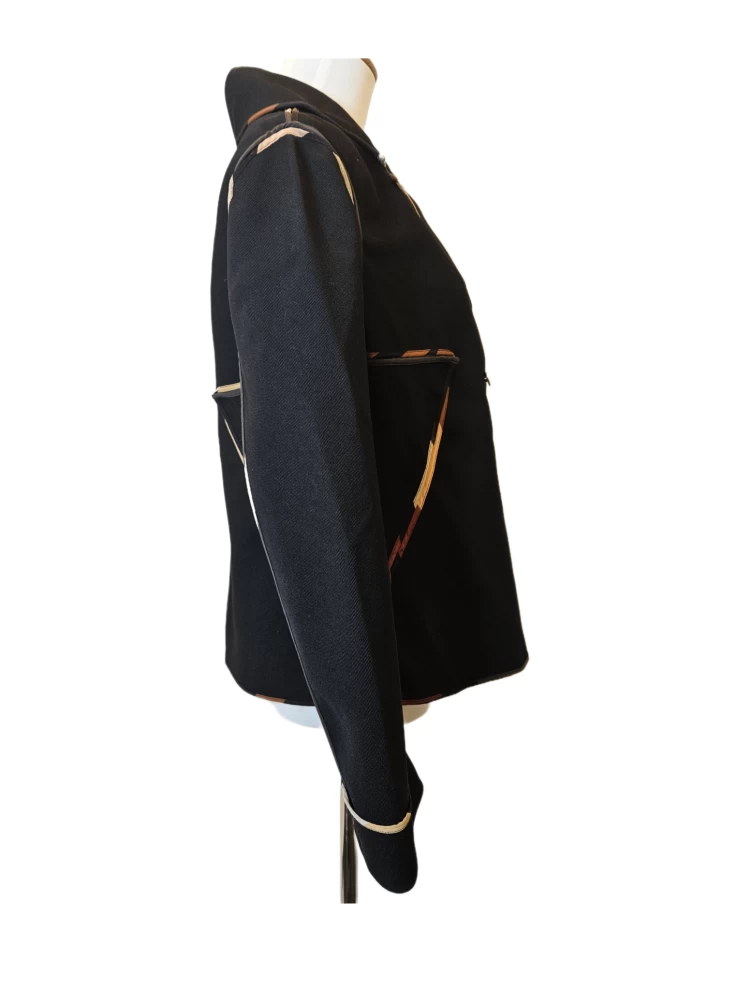     Fendi Black  multicolor Edge Jacket 