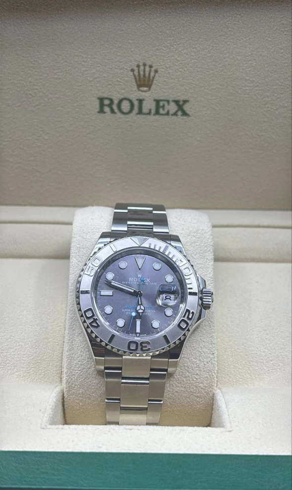     steel Rolex Yacht-Master 