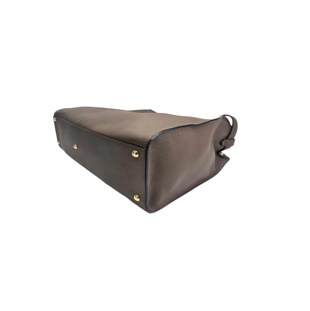     Fendi Vitello Peekaboo X-Lite Maya Mogano Panna 