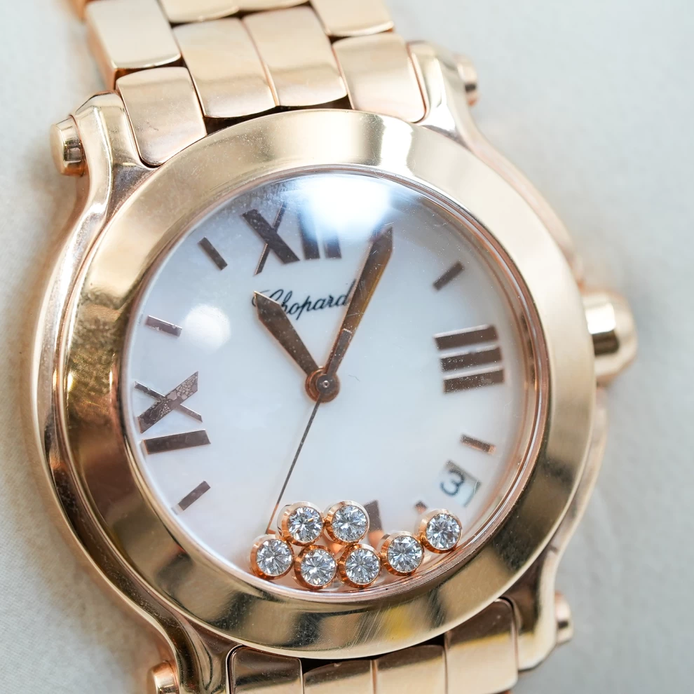 Chopard Happy Sport Rose Gold Watch