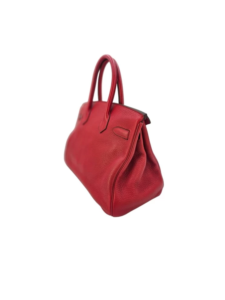     هيرميس بيركين 30 روج كاساك كليمنس جلد البلاديوم 