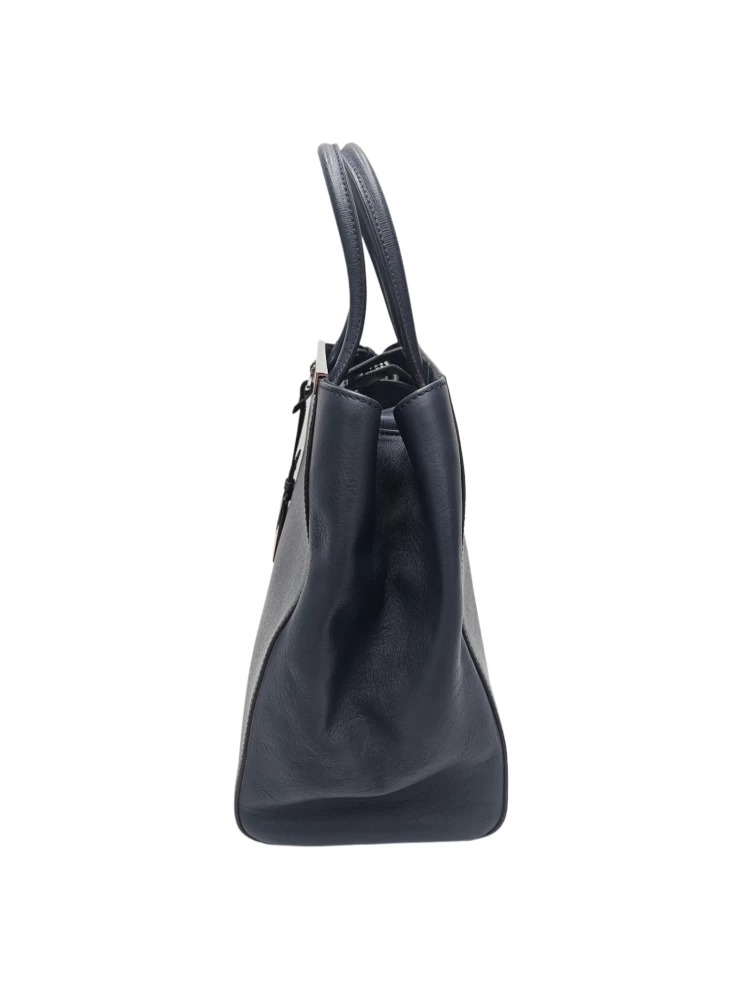     حقيبة توت فندي جلدية متوسطة الحجم 2 جور 