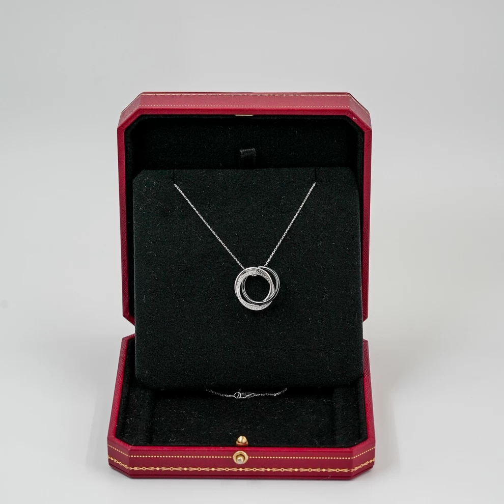 Cartier Trinity Necklace Ceramic