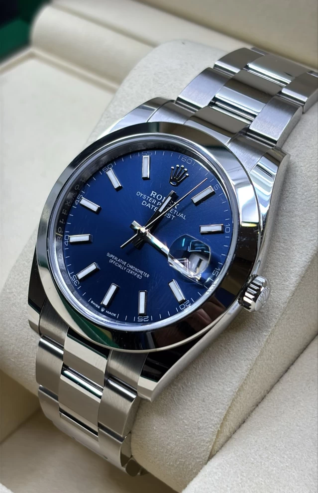     Rolex Date-Just Oyster watch for men 