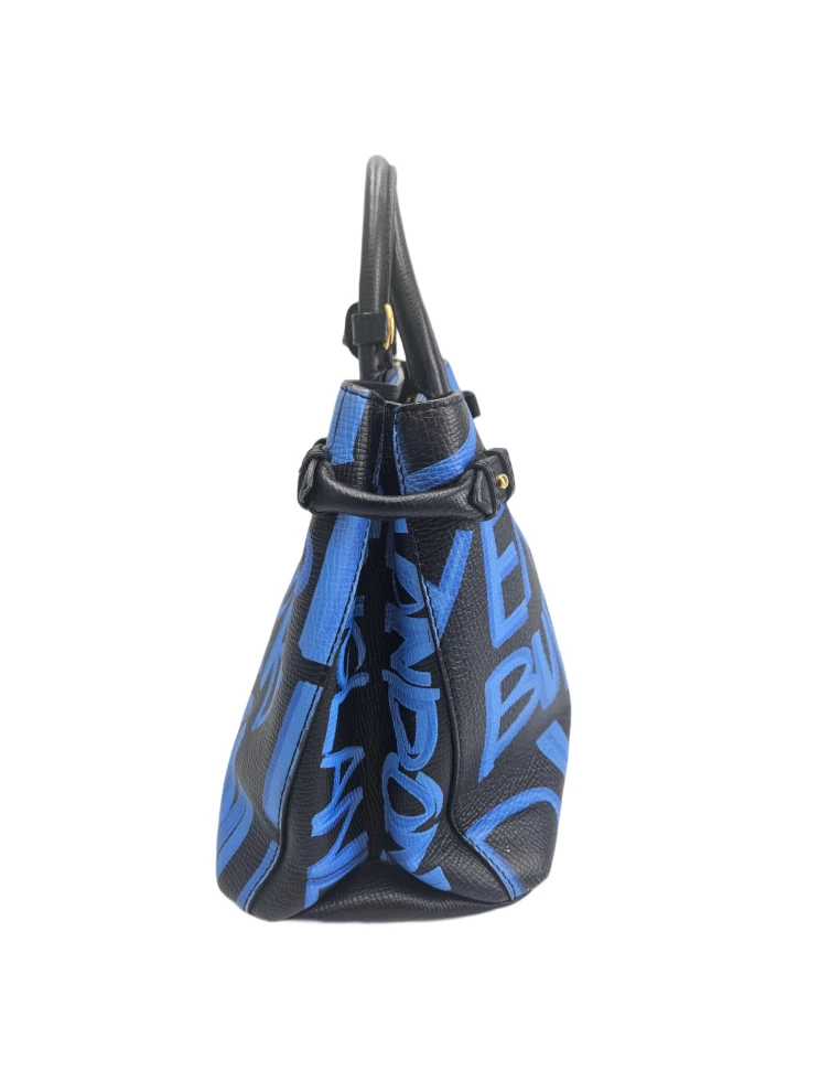     Burberry Medium Graffiti Banner Bag 