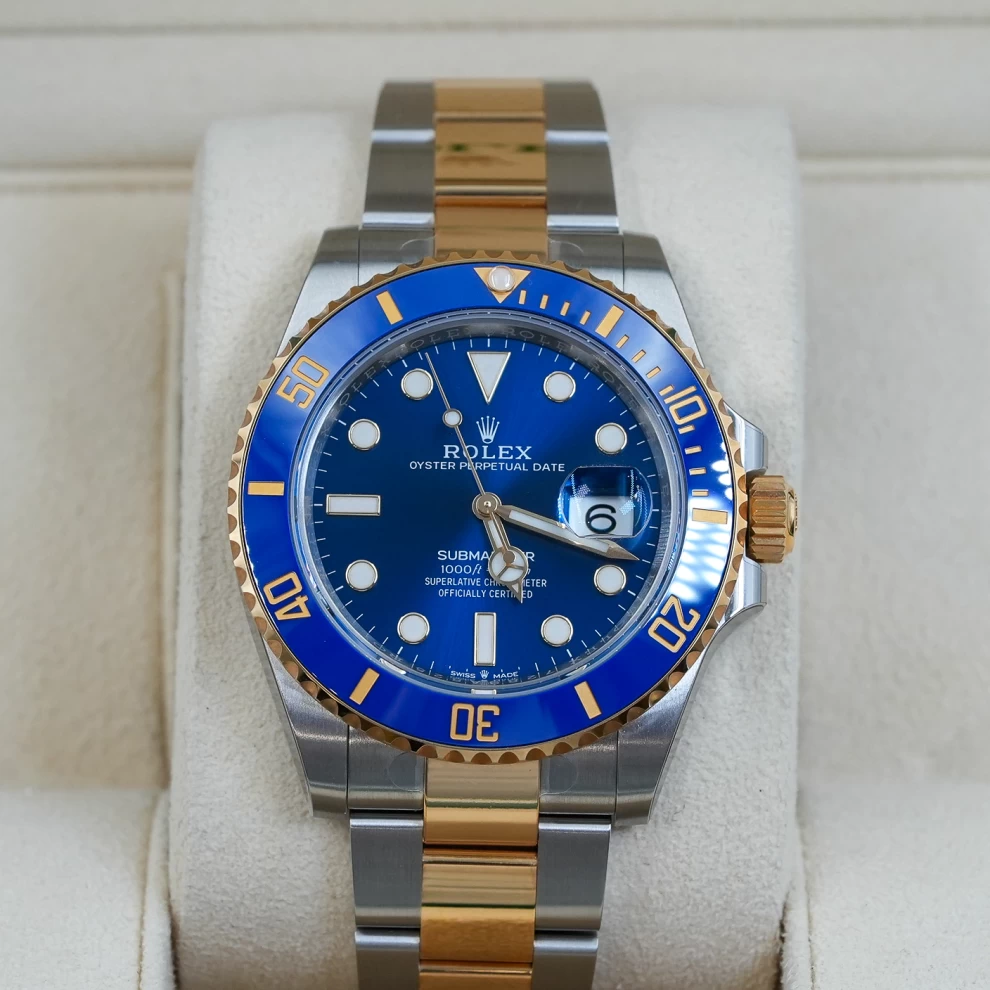 Rolex Submariner Date (Two-Tone Blue)