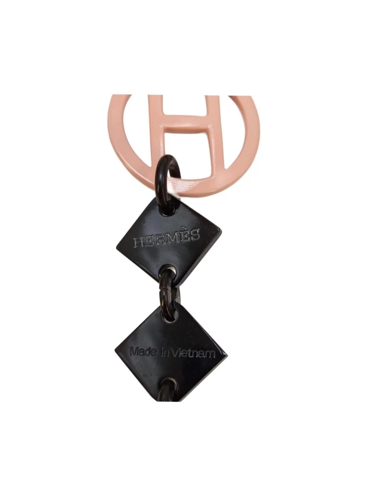     Hermes Lena Buffalo Horn & Lacquer Necklace 