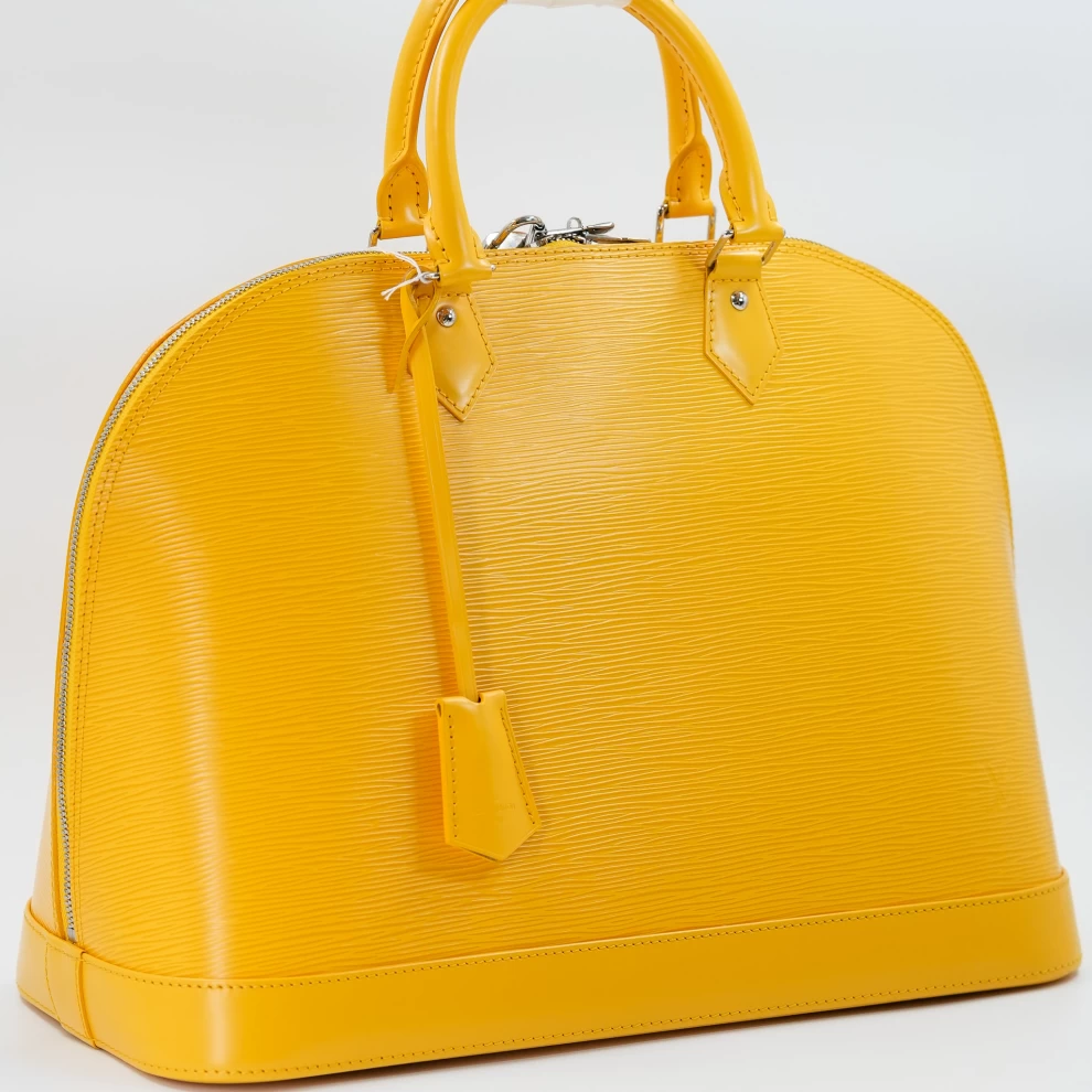     Louis Vuitton Alma bag - Yellow 