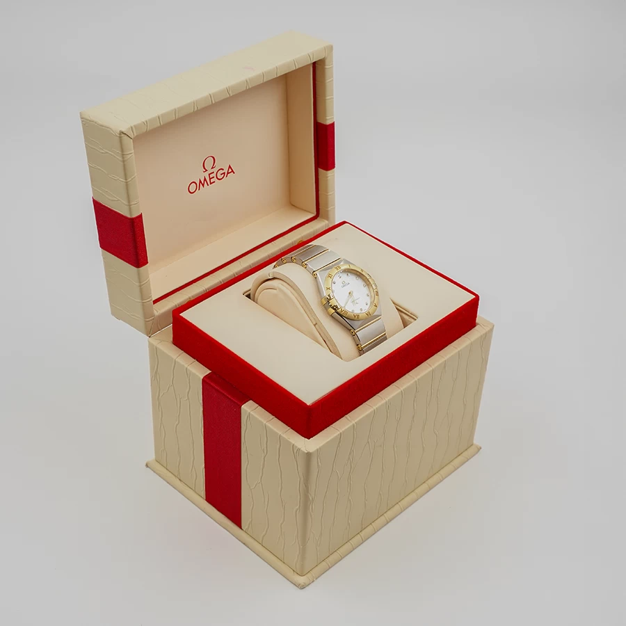     Omega Constellation 28mm - Two-Tone Gold & Diamond Dial 