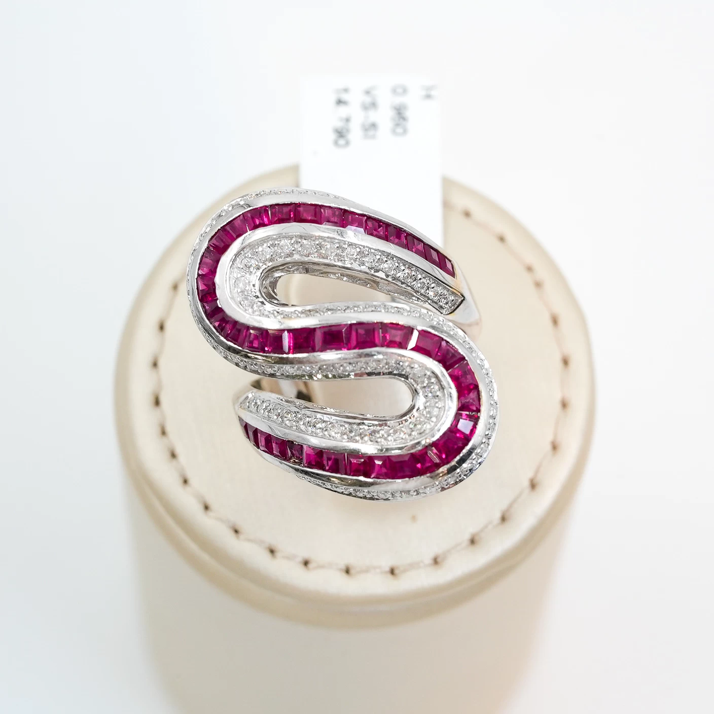 Diamond Ruby Ring