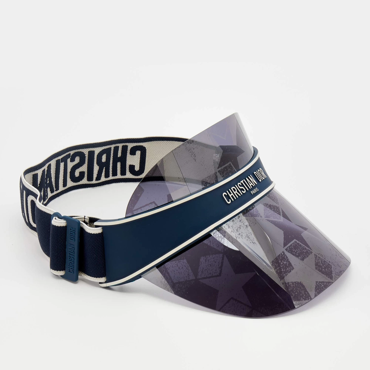 Christian Dior Navy Blue Club V1U Etoile Sun Visor