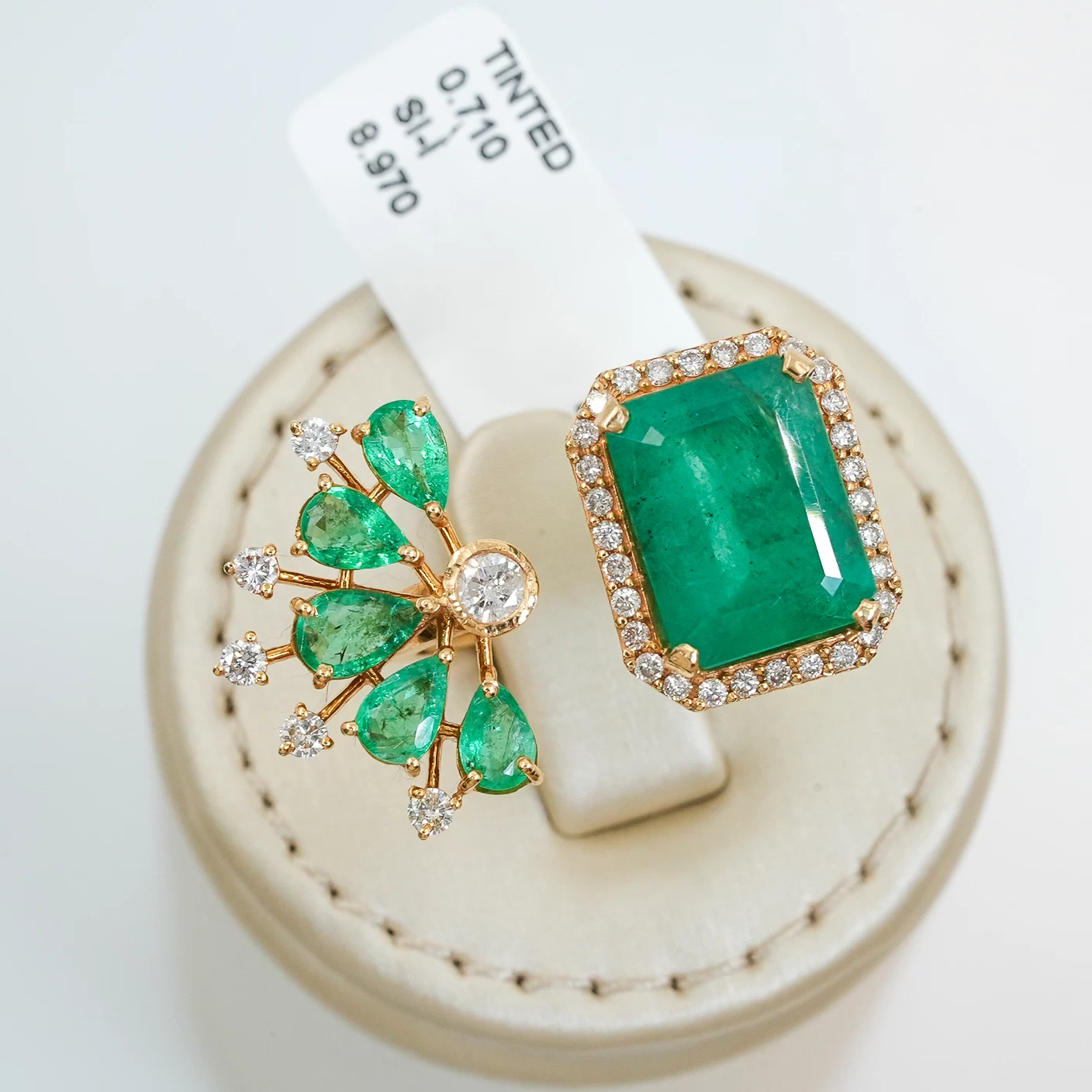 Diamond Emerald Ring