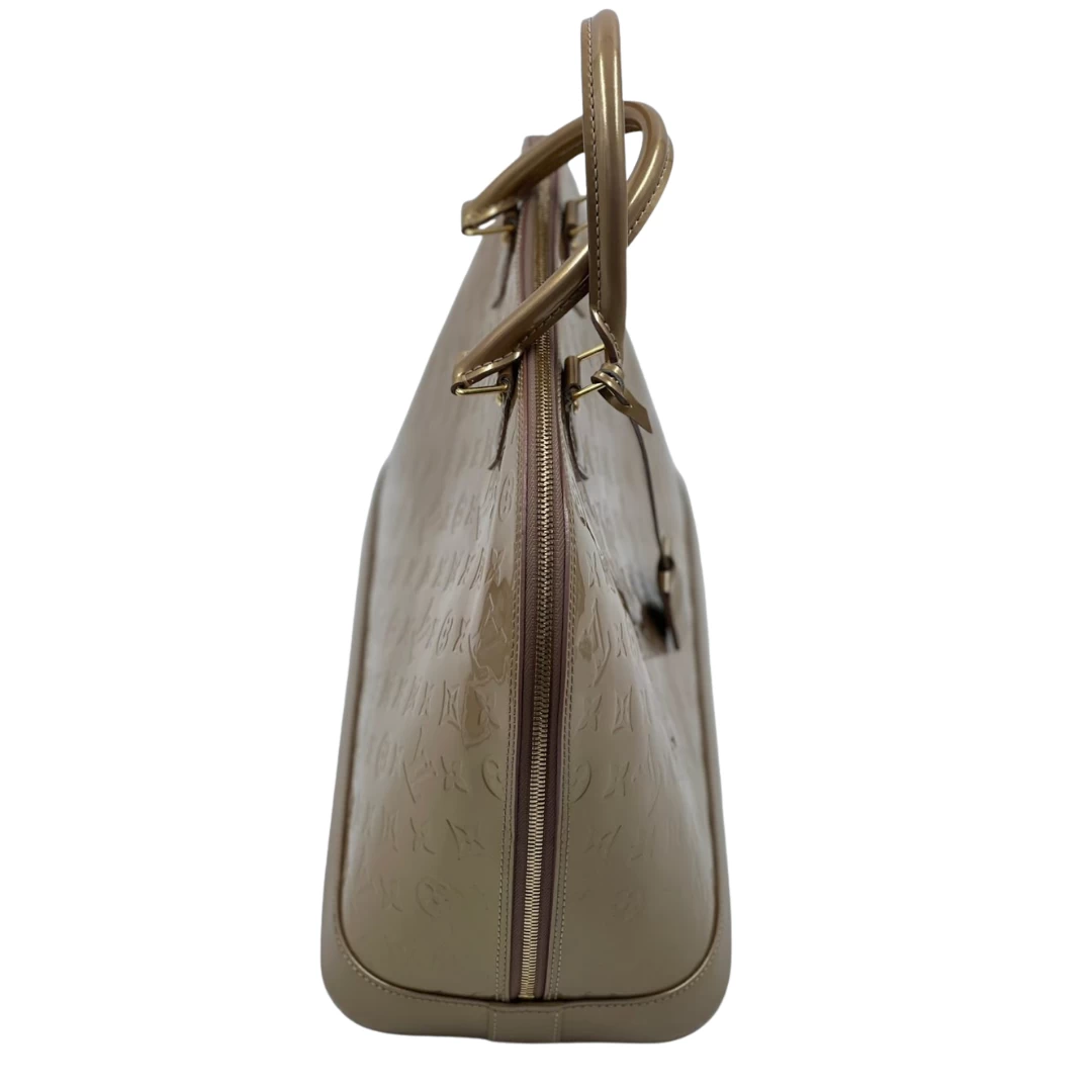     Monogram Vernis Alma Handbag 