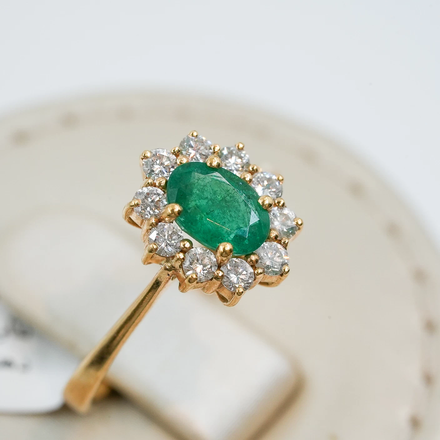 Diamond Emerald Ring
