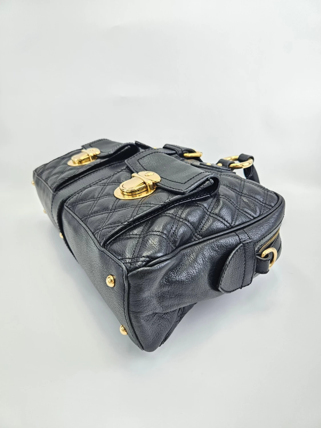     Marc Jacobs Venetia Quilted Leather Satchel 