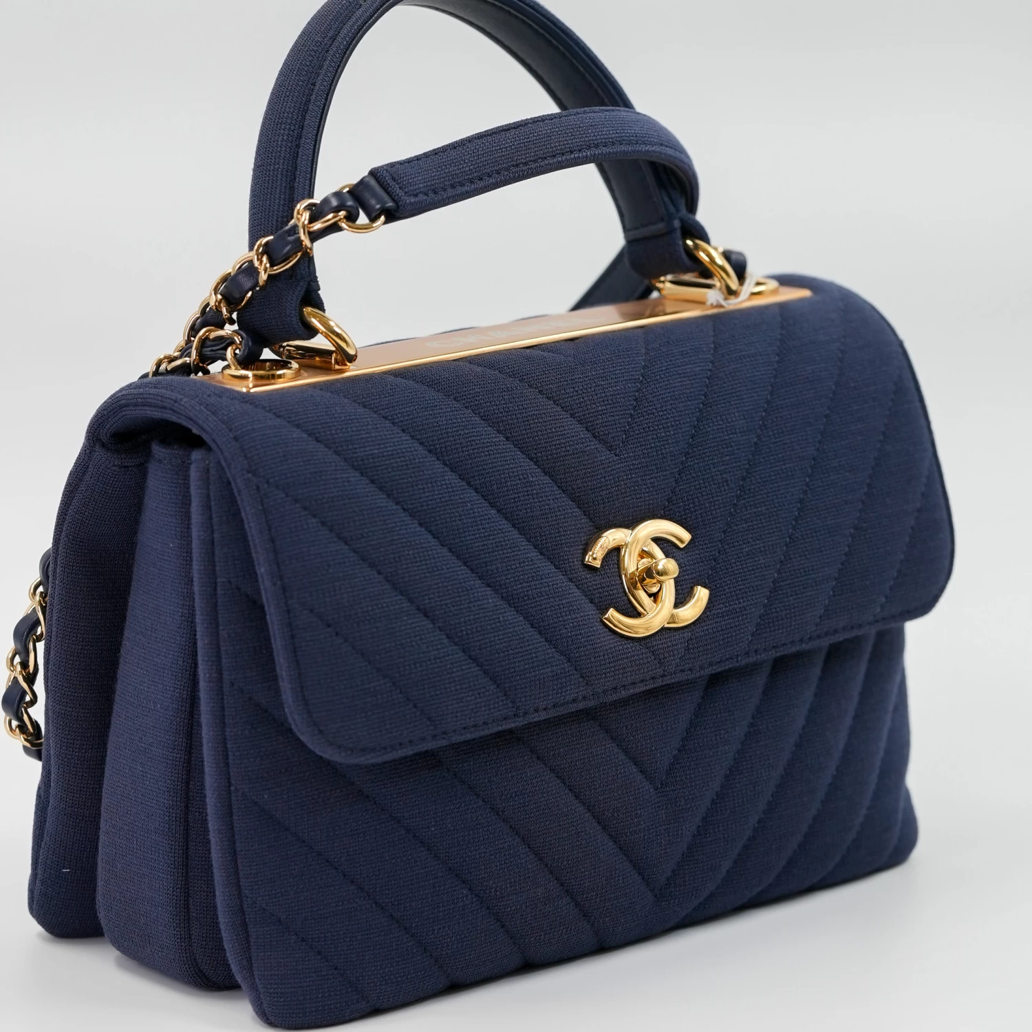 Chanel Coco Handle bag - Navy Blue