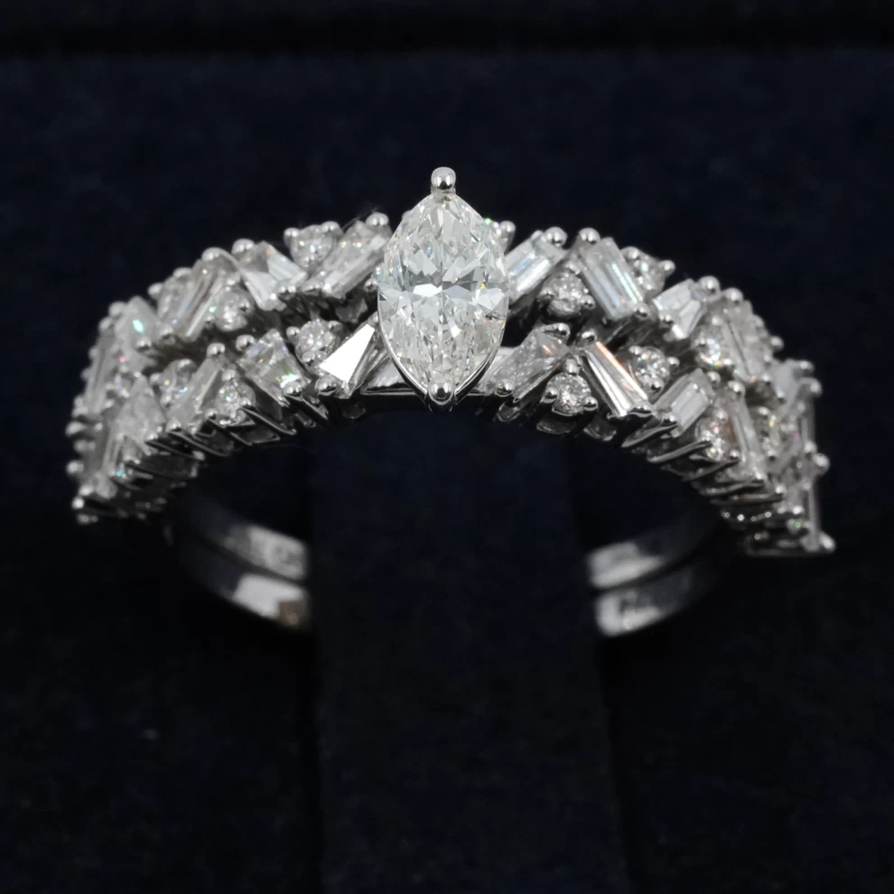     Diamond Twin Rings 