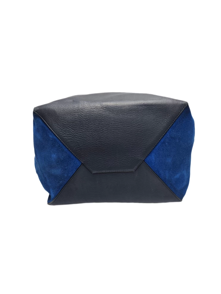     Celine Bicolor Leather Cabas Tote Bag 