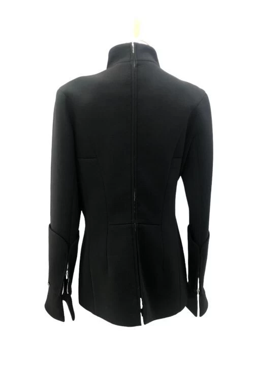     Chanel  Black  Jacket Double Zip back & Front 