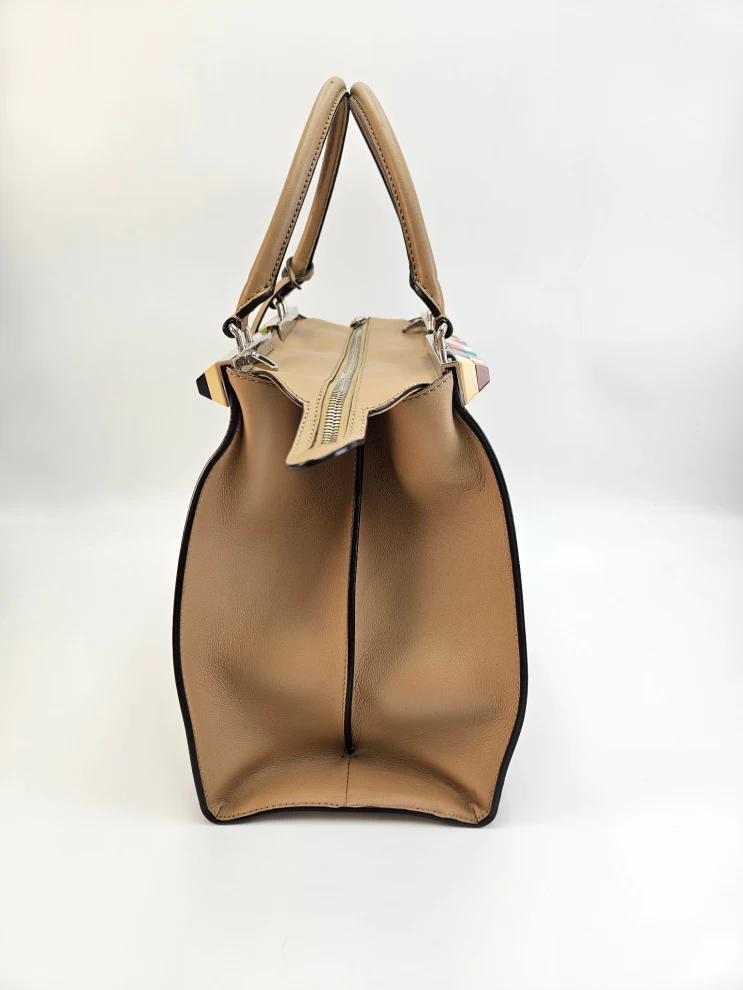     حقيبة فندي 3 جور توت جلدية 