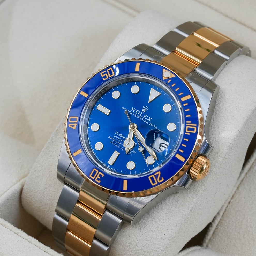 Rolex Submariner Date (Two-Tone Blue)