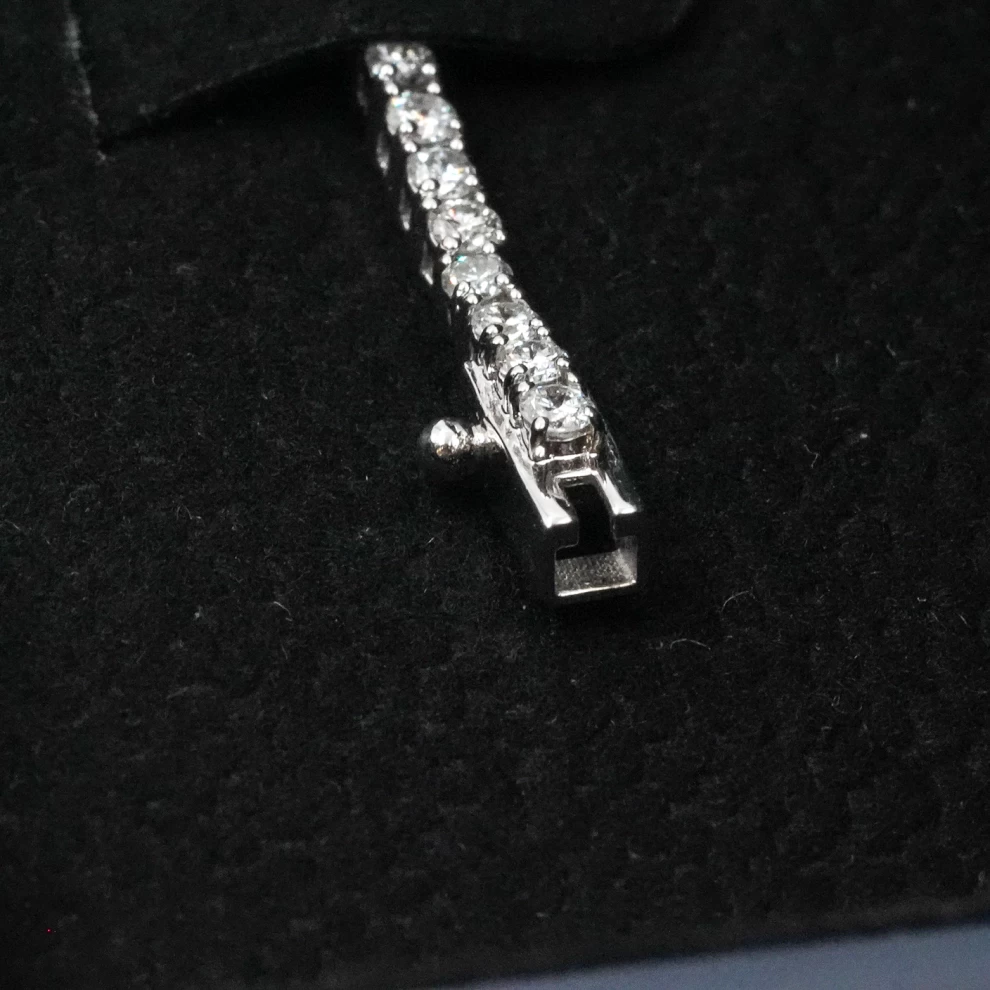     White Gold Bracelet - Diamond 