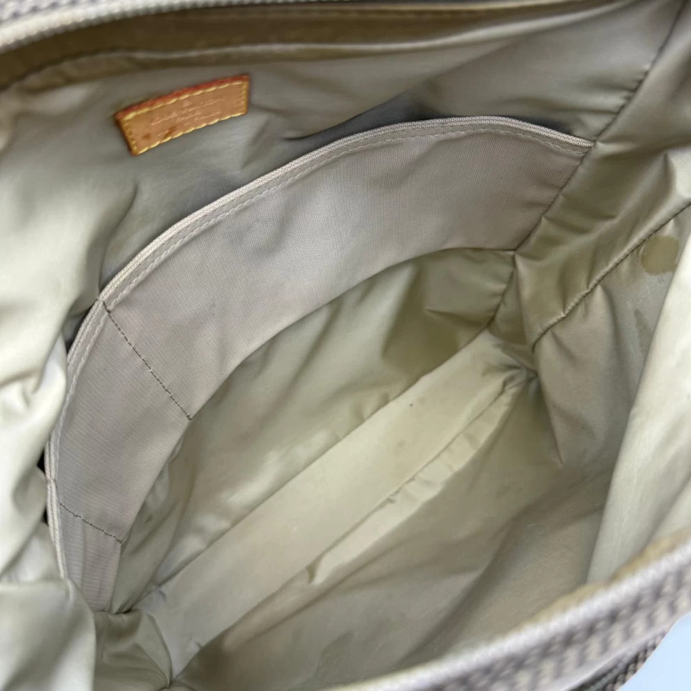     Louis Vuitton Damier Geant Terre Vertical Messenger Bag Canvas 