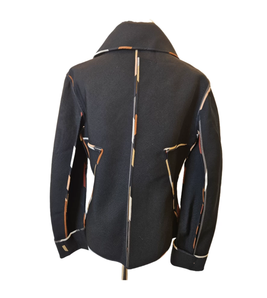     Fendi Black  multicolor Edge Jacket 