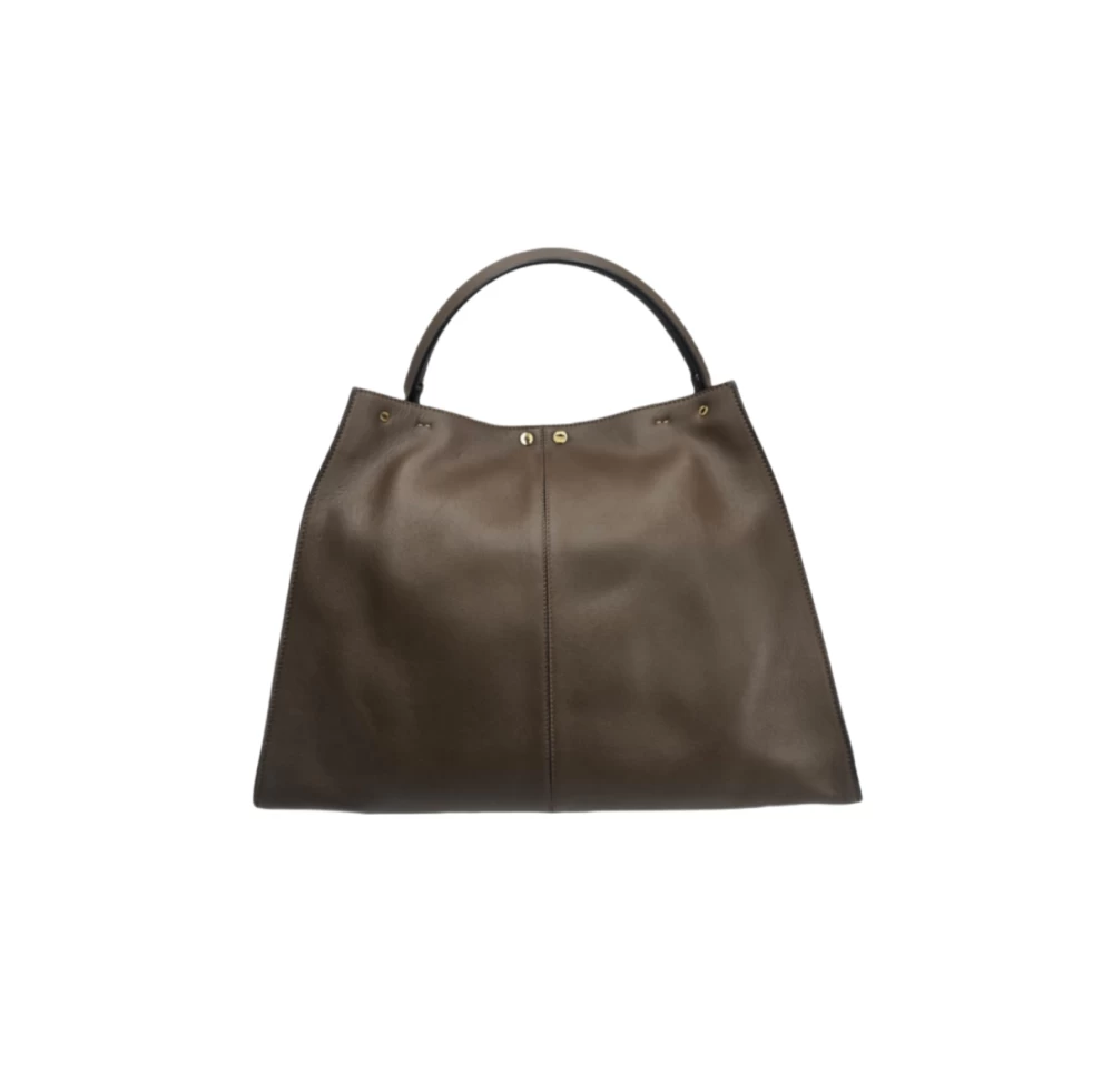     Fendi Vitello Peekaboo X-Lite Maya Mogano Panna 