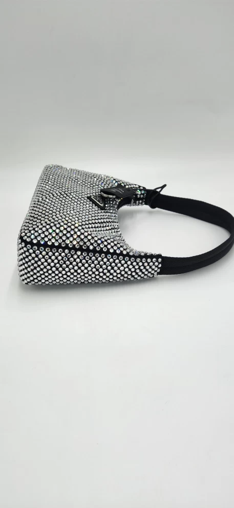     Prada Re-Edition 2000 Crystal Mini Bag 