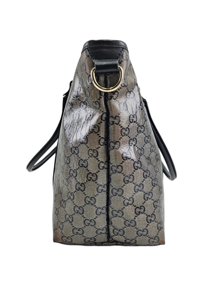     حقيبة جوتشي جوتشيسيما من القماش المغطى بطبعة جوي 