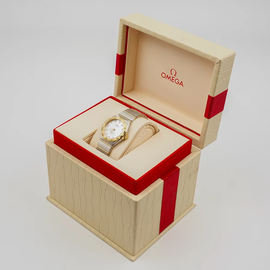     Omega Constellation 28mm - Two-Tone Gold & Diamond Dial 