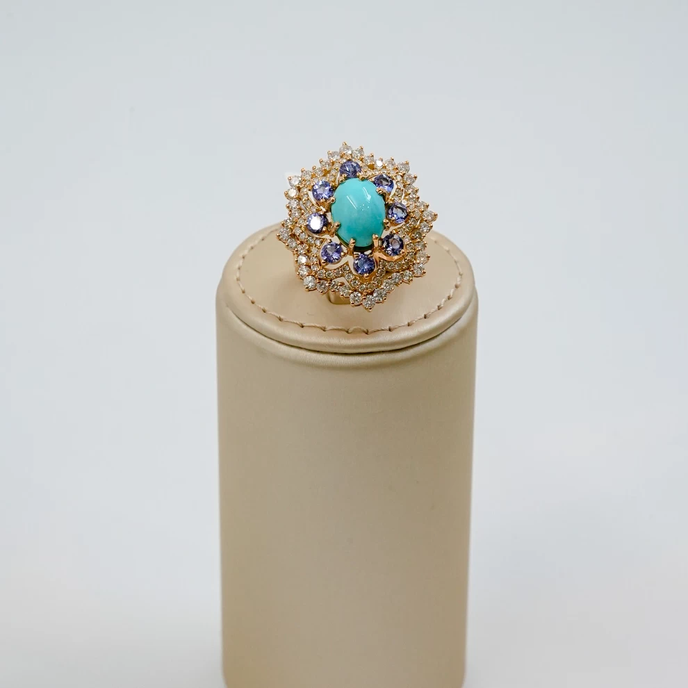 Earrings and ring set