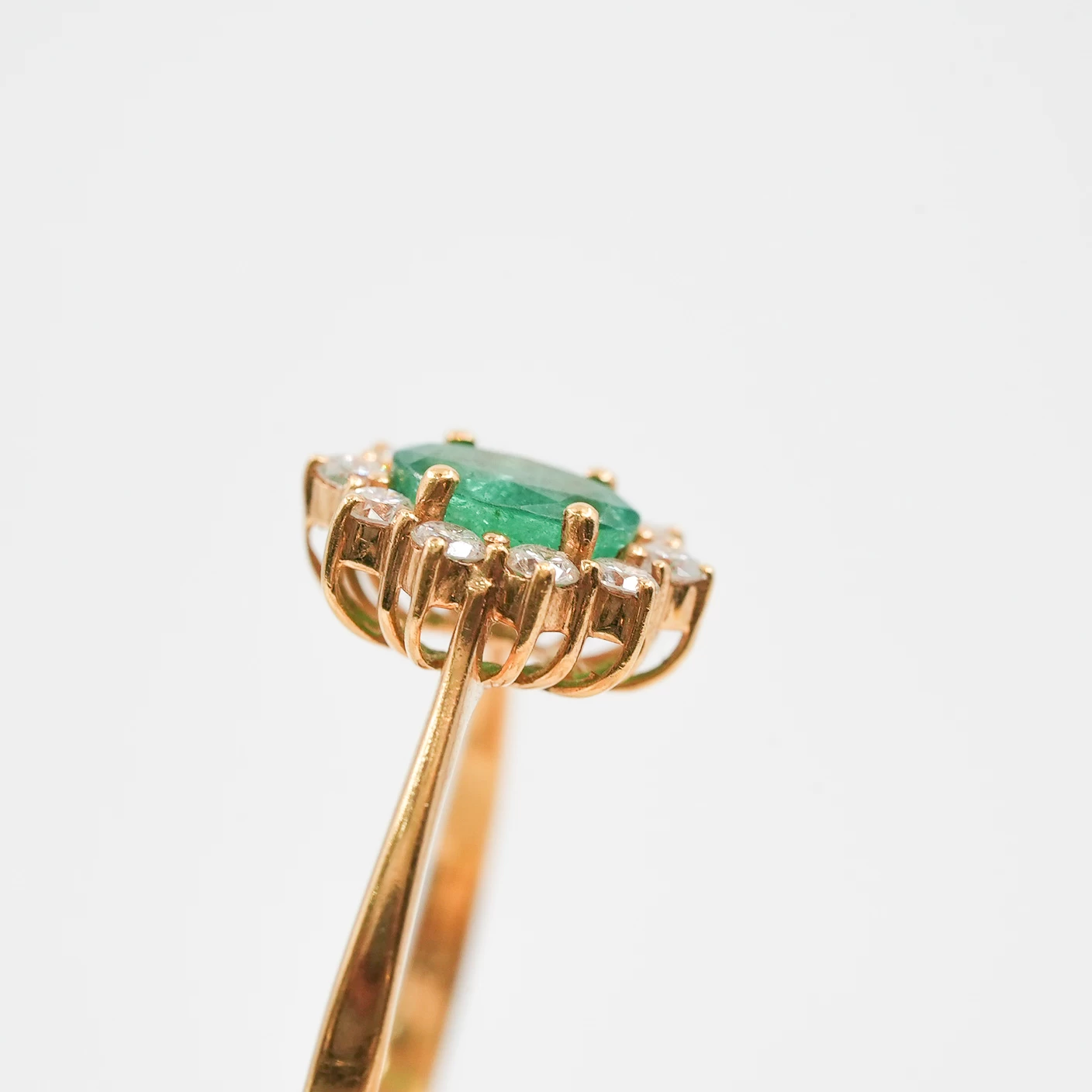 Diamond Emerald Ring