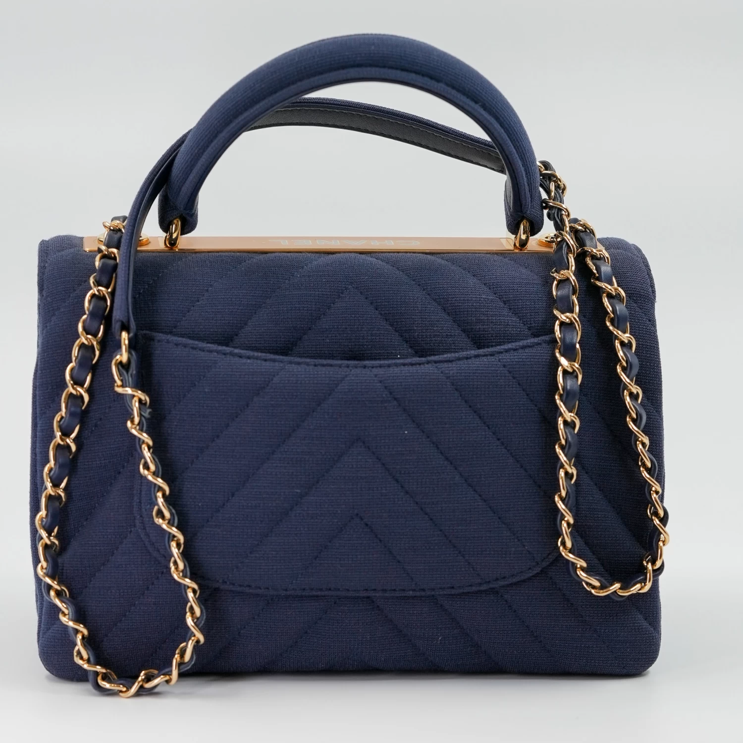 Chanel Coco Handle bag - Navy Blue