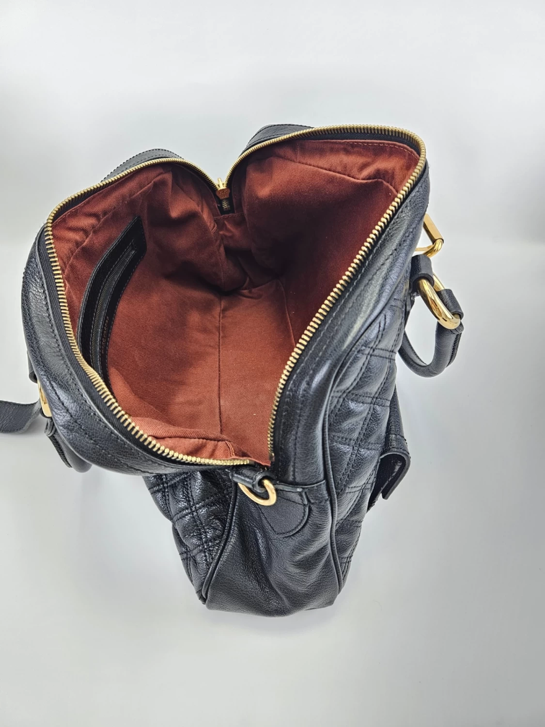     Marc Jacobs Venetia Quilted Leather Satchel 