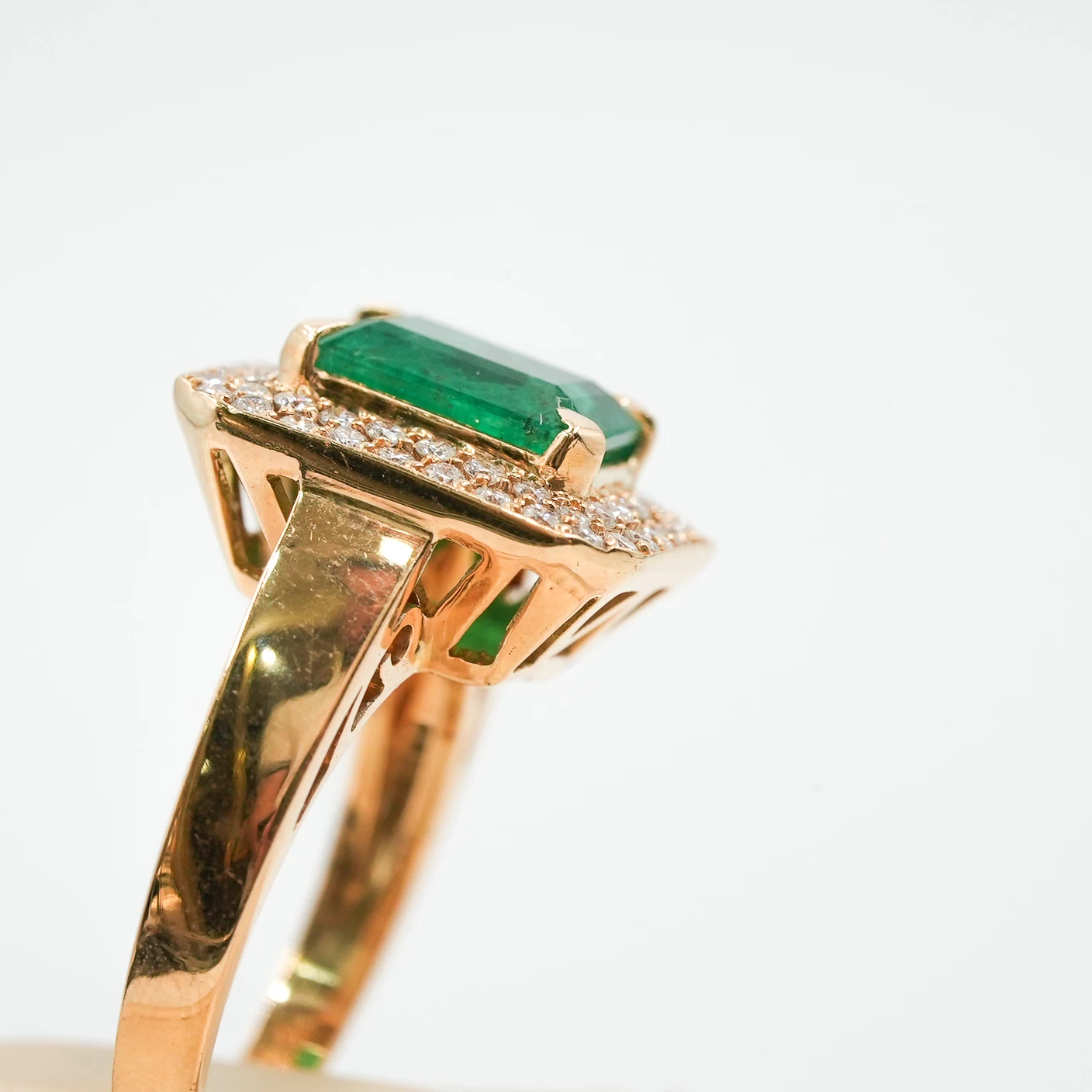 Diamond Emerald Ring