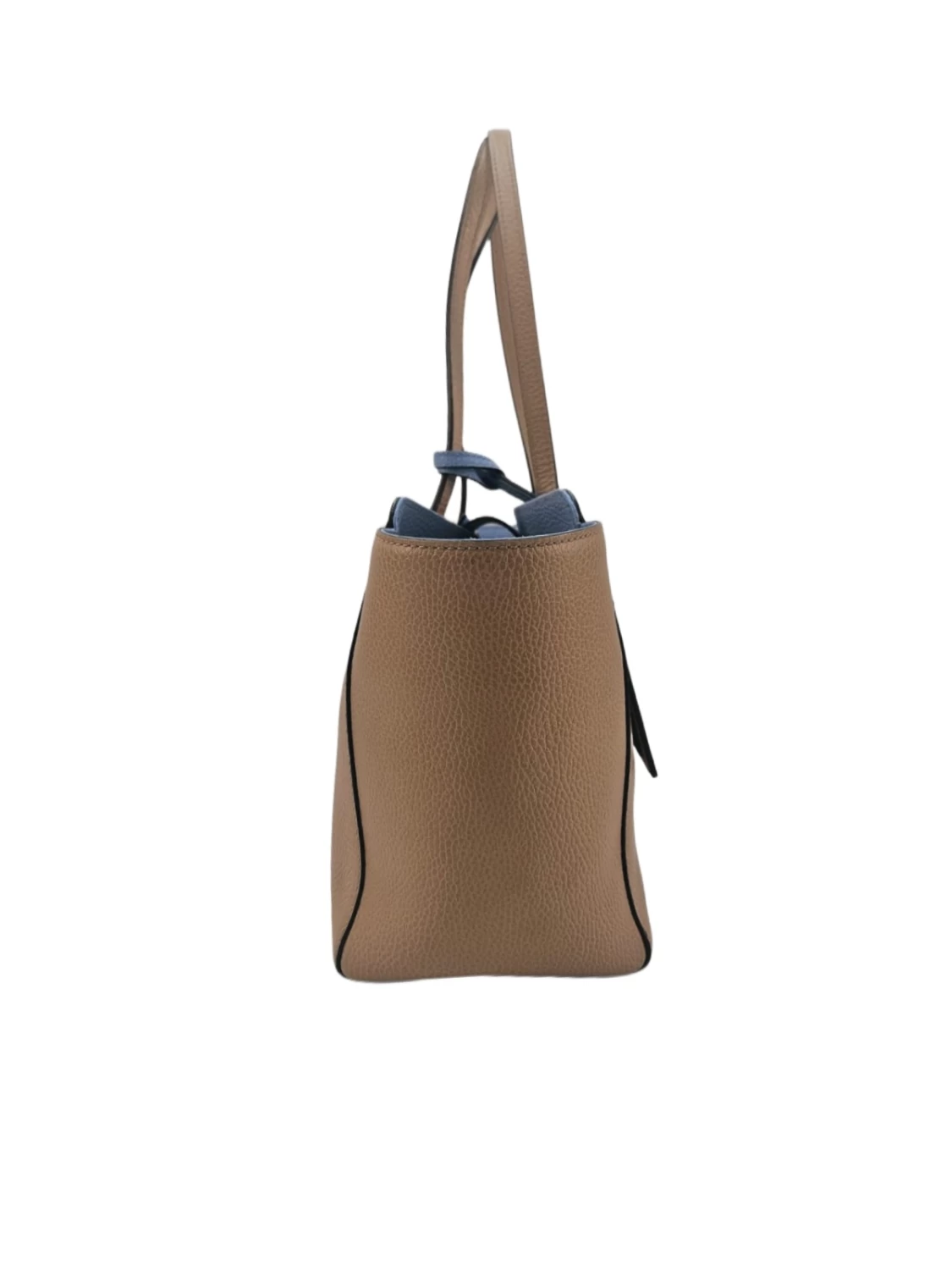     Gucci Beige Leather Small Swing Tote 